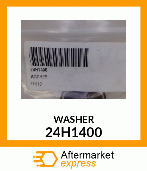 WASHER, METALLIC, ROUND HOLE 24H1400