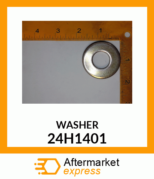 WASHER, METALLIC, ROUND HOLE 24H1401