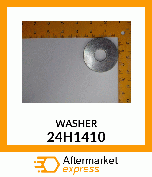 WASHER, METALLIC, ROUND HOLE 24H1410