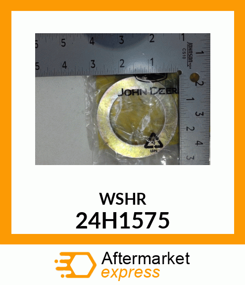 WASHER, METALLIC, ROUND HOLE 24H1575