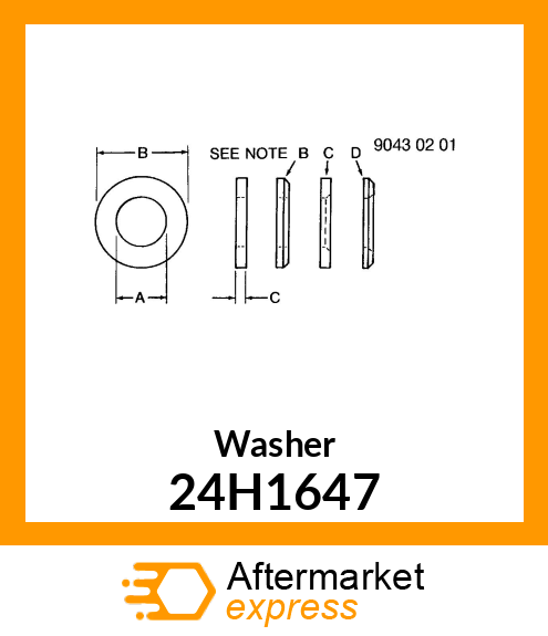 Washer 24H1647