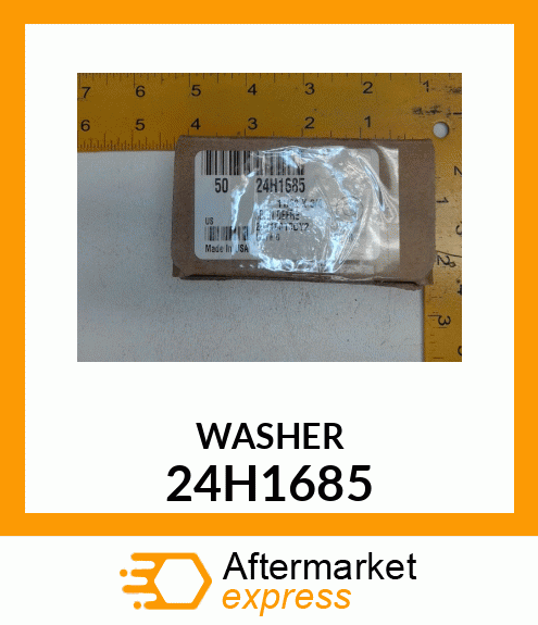 WASHER, METALLIC, ROUND HOLE 24H1685