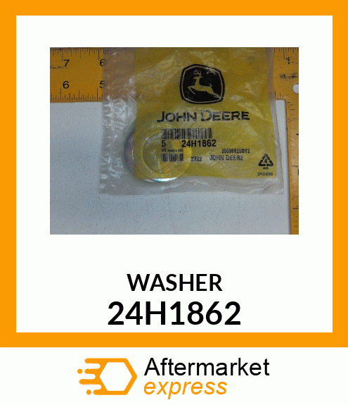 WASHER, METALLIC, ROUND HOLE 24H1862