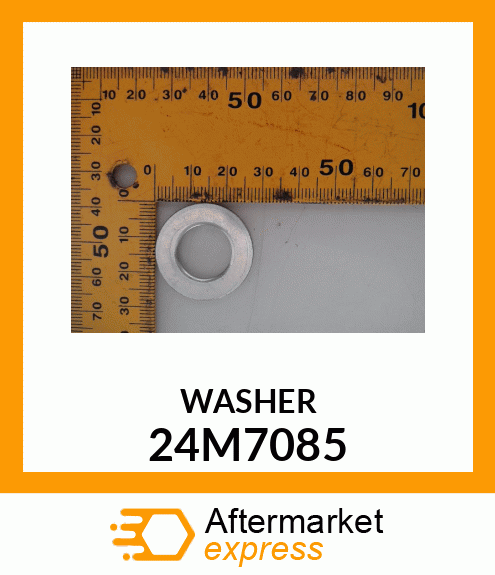 WASHER, METALLIC, ROUND HOLE 24M7085