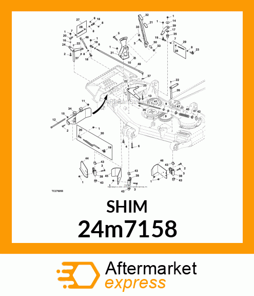 SHIM, CIRCULAR 24m7158