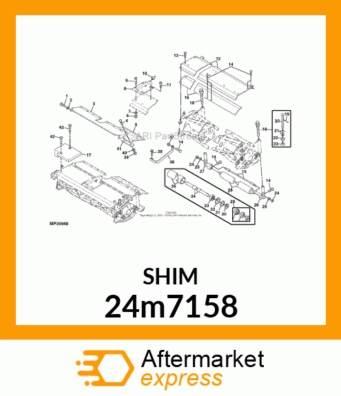 SHIM, CIRCULAR 24m7158