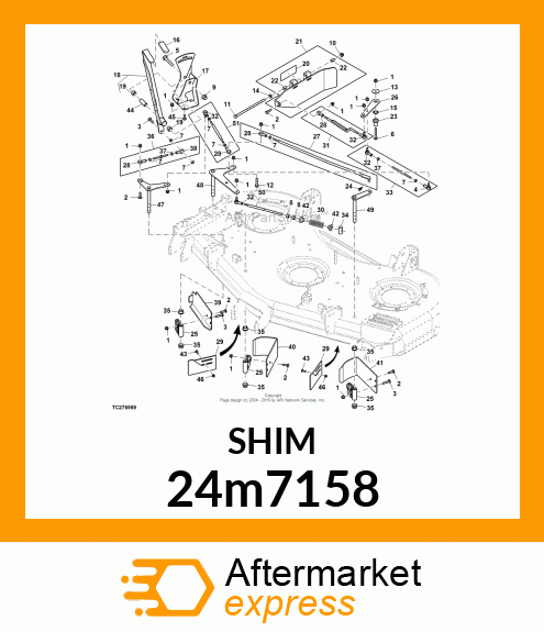 SHIM, CIRCULAR 24m7158