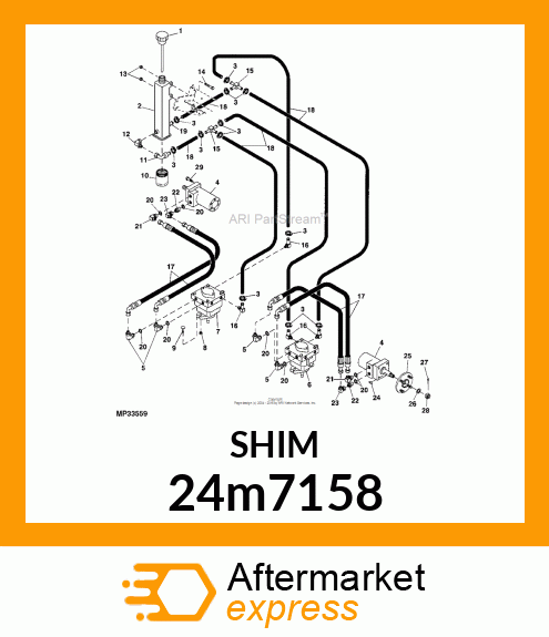 SHIM, CIRCULAR 24m7158