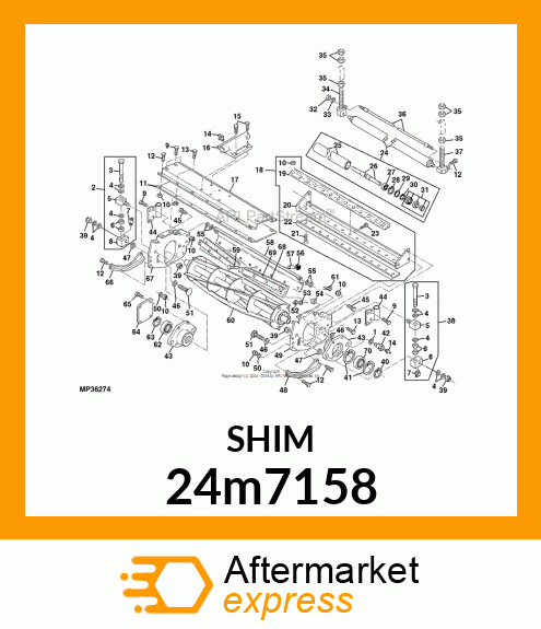 SHIM, CIRCULAR 24m7158