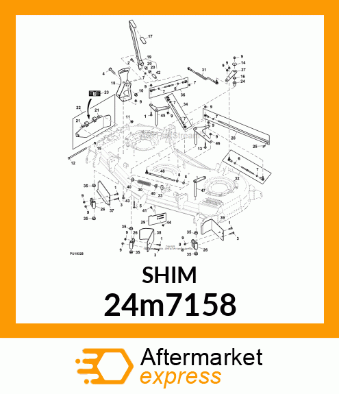 SHIM, CIRCULAR 24m7158