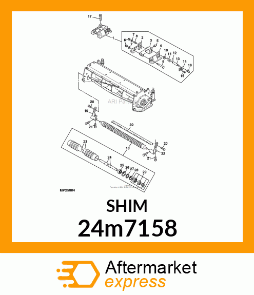 SHIM, CIRCULAR 24m7158