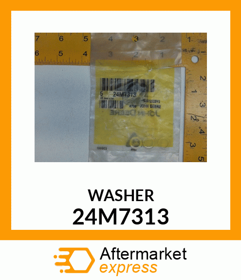 WASHER, METALLIC, ROUND HOLE 24M7313