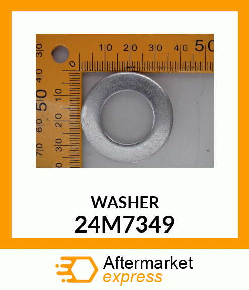 WASHER, METALLIC, ROUND HOLE 24M7349