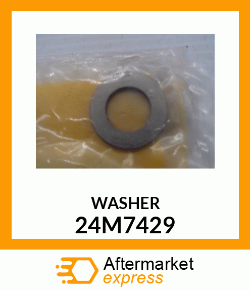 WASHER, METALLIC, ROUND HOLE 24M7429