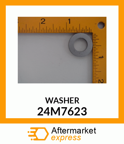 WASHER, METALLIC, ROUND HOLE 24M7623