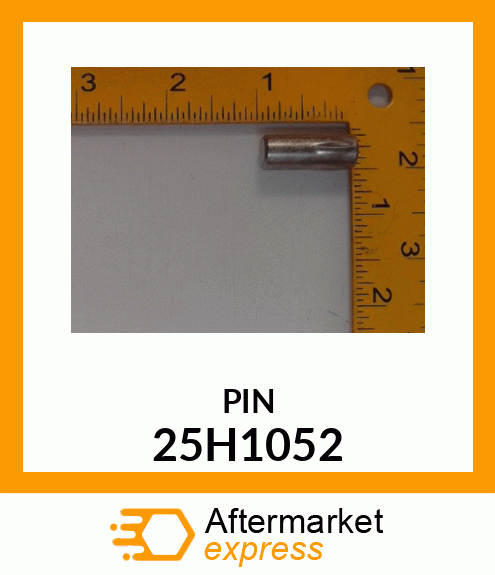 PIN, TAPERED AND GROOVED 25H1052