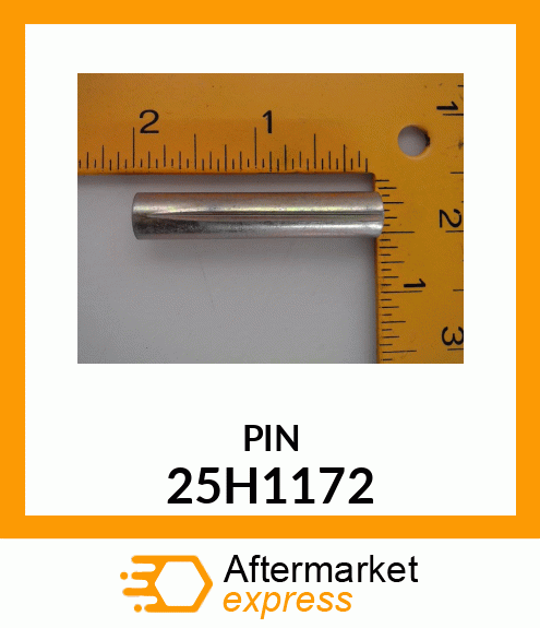 PIN, TAPERED AND GROOVED 25H1172