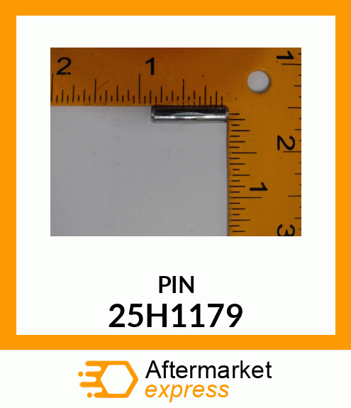 PIN, GROOVED 25H1179