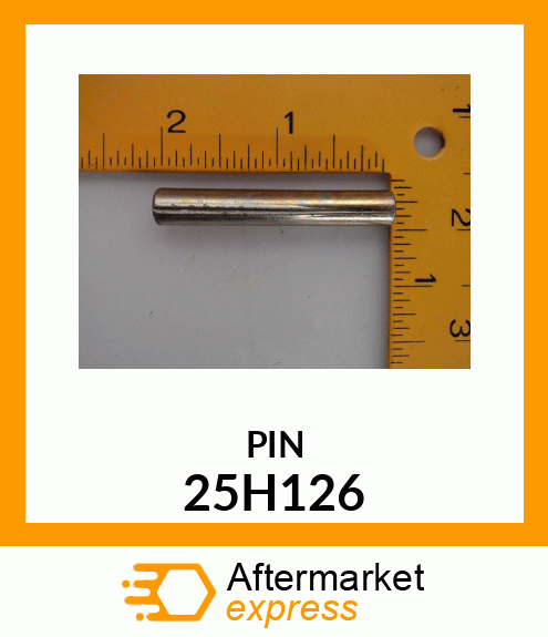 PIN, TAPERED AND GROOVED 25H126
