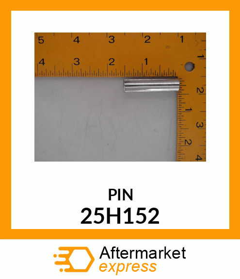 PIN, TAPERED AND GROOVED 25H152
