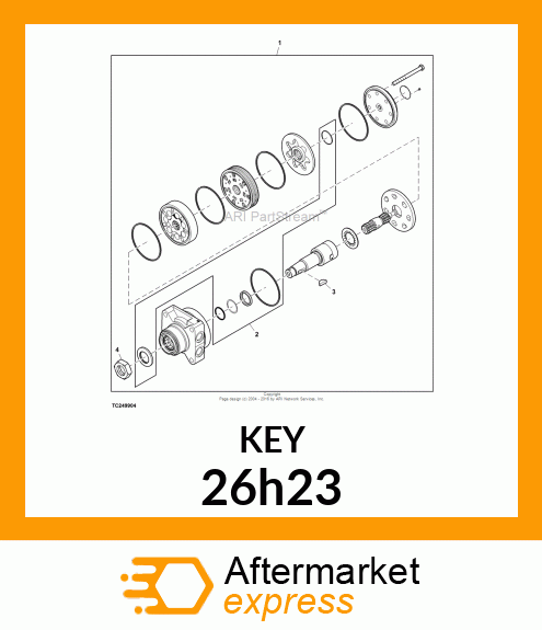 KEY, WOODRUFF 26h23