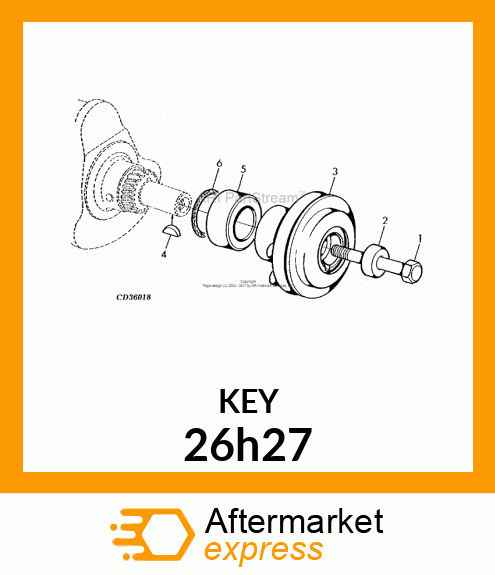 KEY, WOODRUFF 26h27