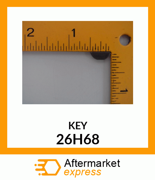 Shaft Key - 26H68