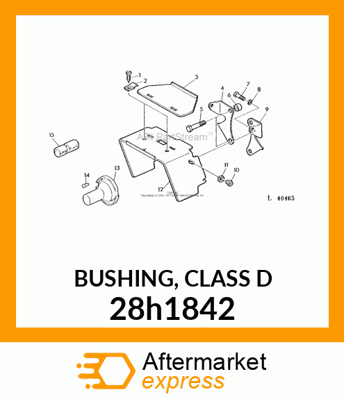 BUSHING, CLASS D 28h1842