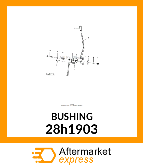 PIPE SPACER 28h1903