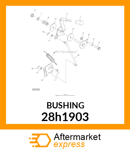 PIPE SPACER 28h1903