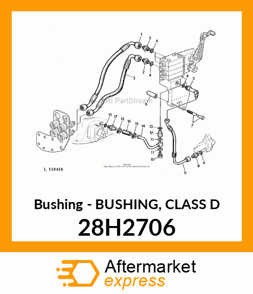 Bushing - BUSHING, CLASS D 28H2706