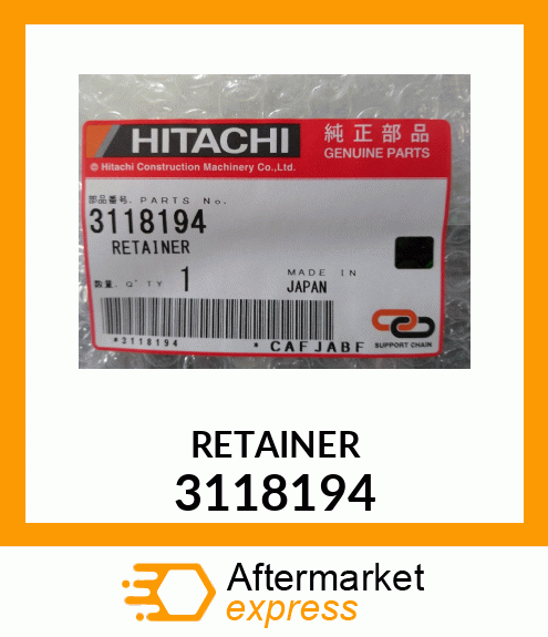 RETAINER 3118194