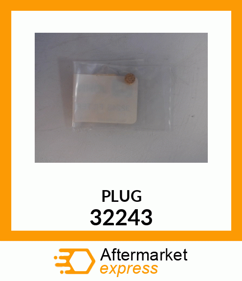 FILTER PLUG 32243