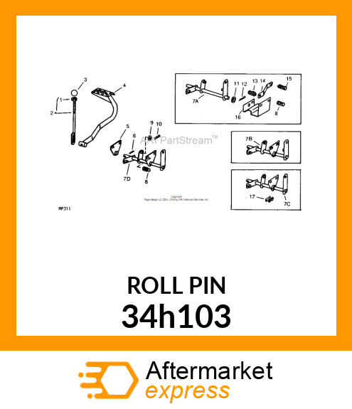 PIN, SPRING 34h103