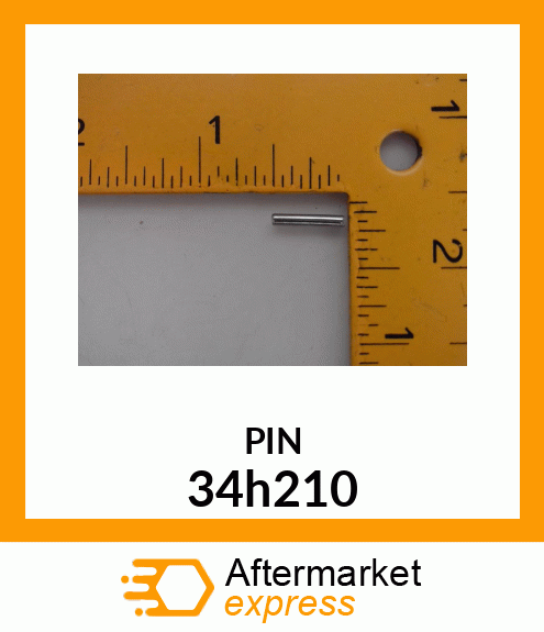 PIN, SPRING 34h210