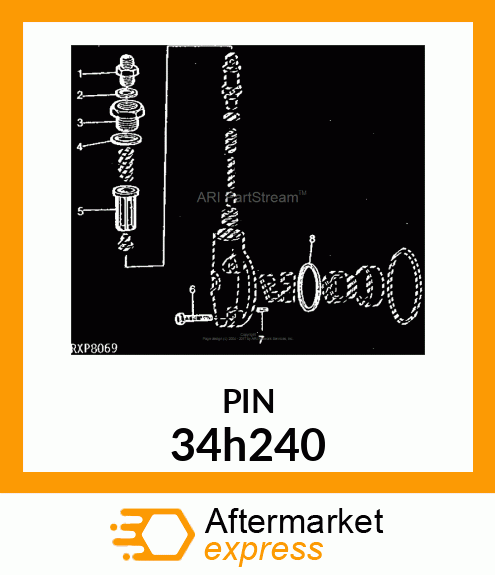 PIN, SPRING 34h240