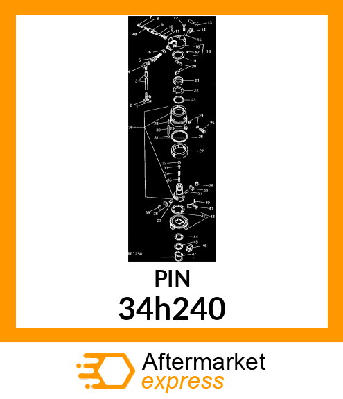 PIN, SPRING 34h240