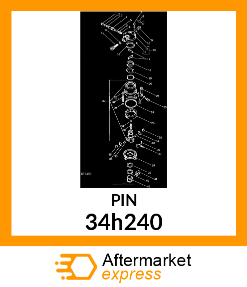 PIN, SPRING 34h240