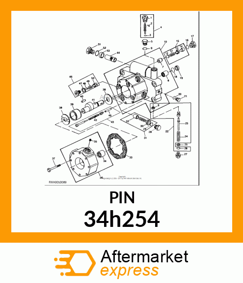 PIN, SPRING 34h254