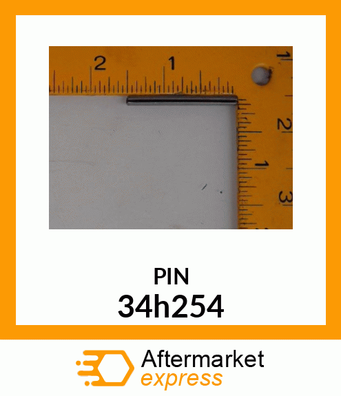 PIN, SPRING 34h254