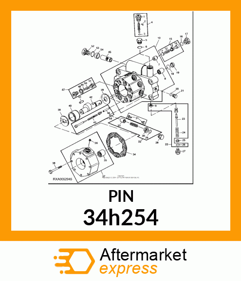 PIN, SPRING 34h254