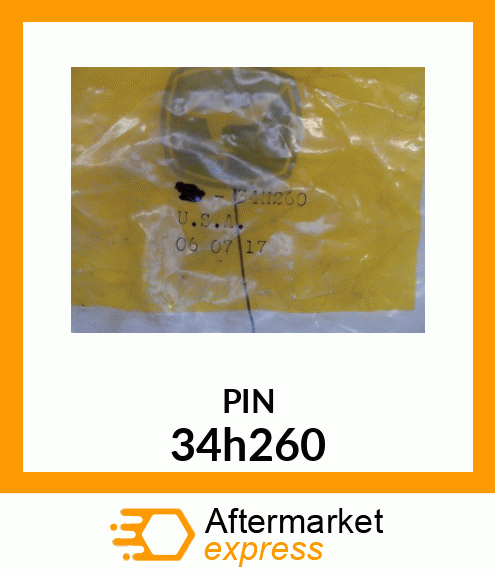 PIN, SPRING 34h260