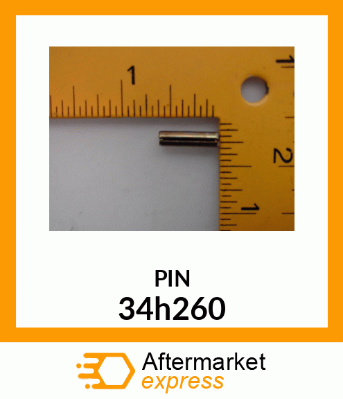 PIN, SPRING 34h260