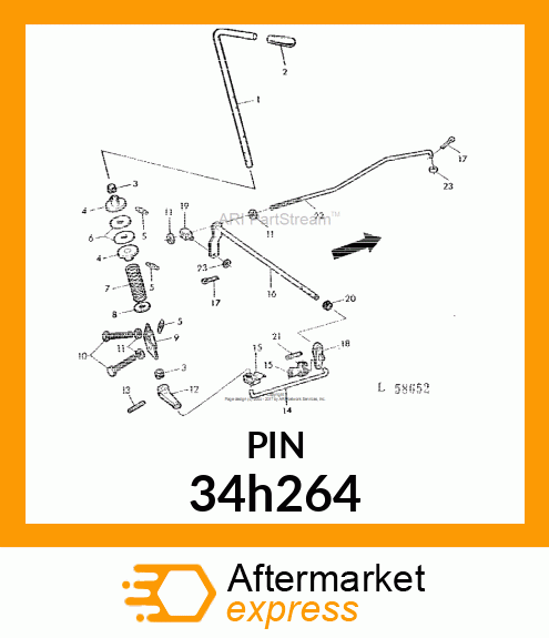 PIN, SPRING 34h264