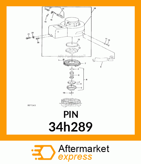 PIN, SPRING 34h289