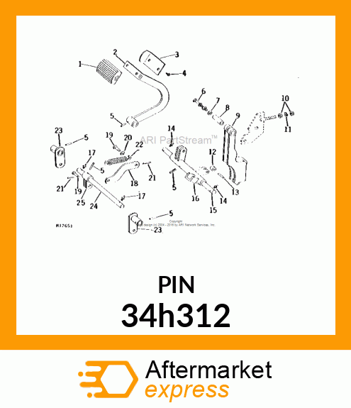 PIN, SPRING 34h312