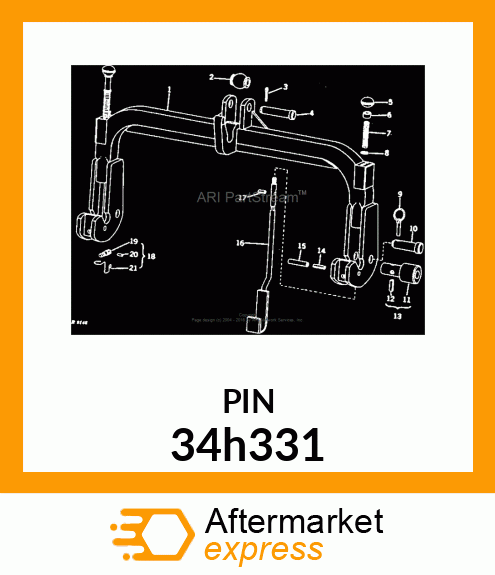 PIN, SPRING 34h331