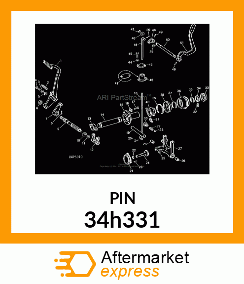 PIN, SPRING 34h331