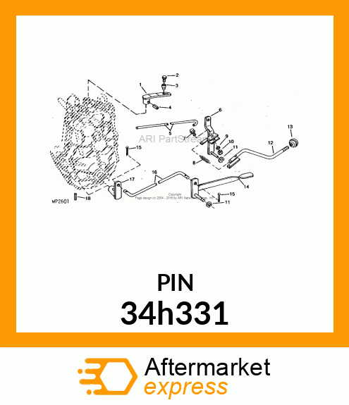 PIN, SPRING 34h331