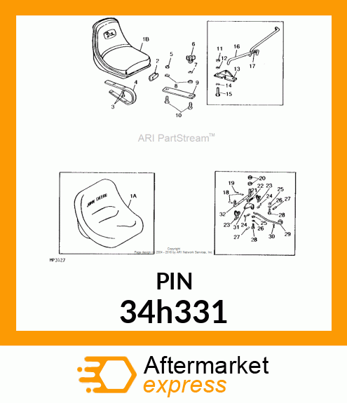 PIN, SPRING 34h331